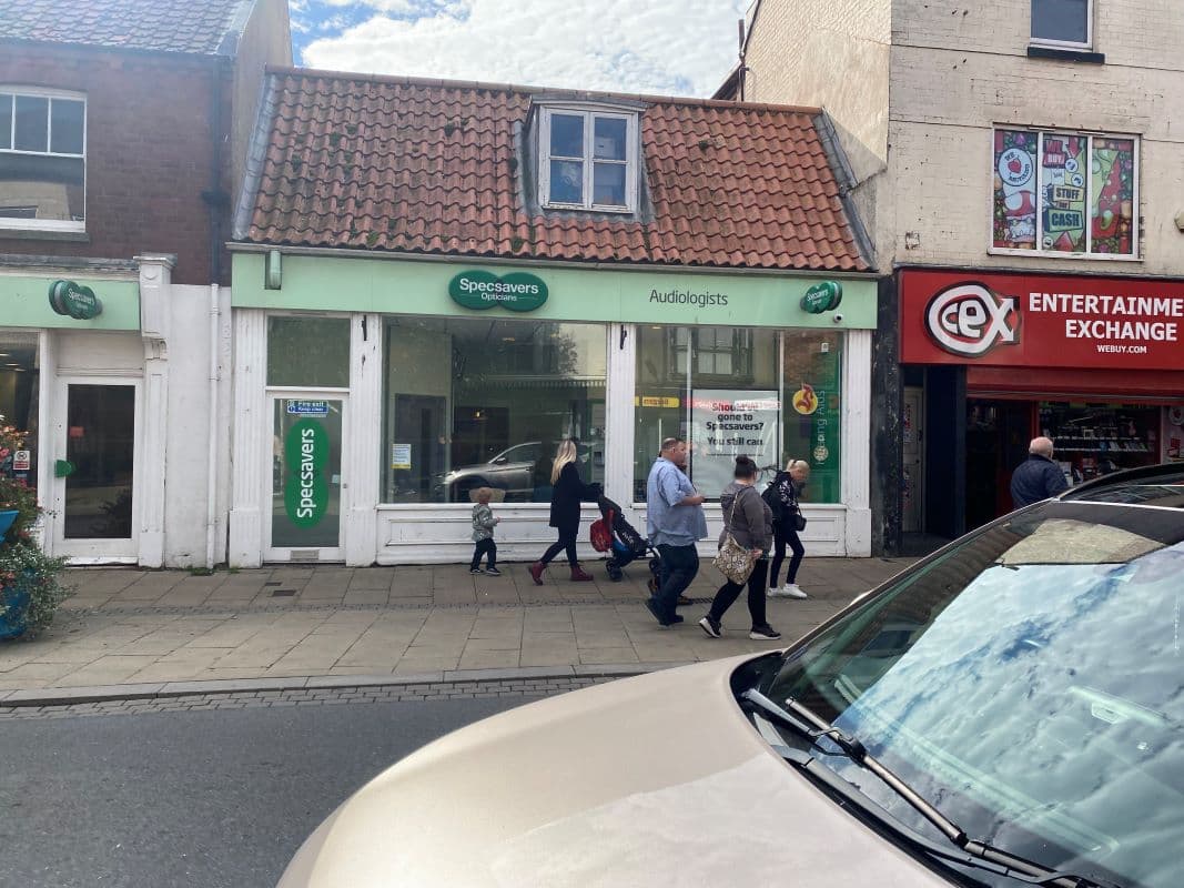 Freehold Retail Unit Let to Specsavers Producing £7,000 Per Annum