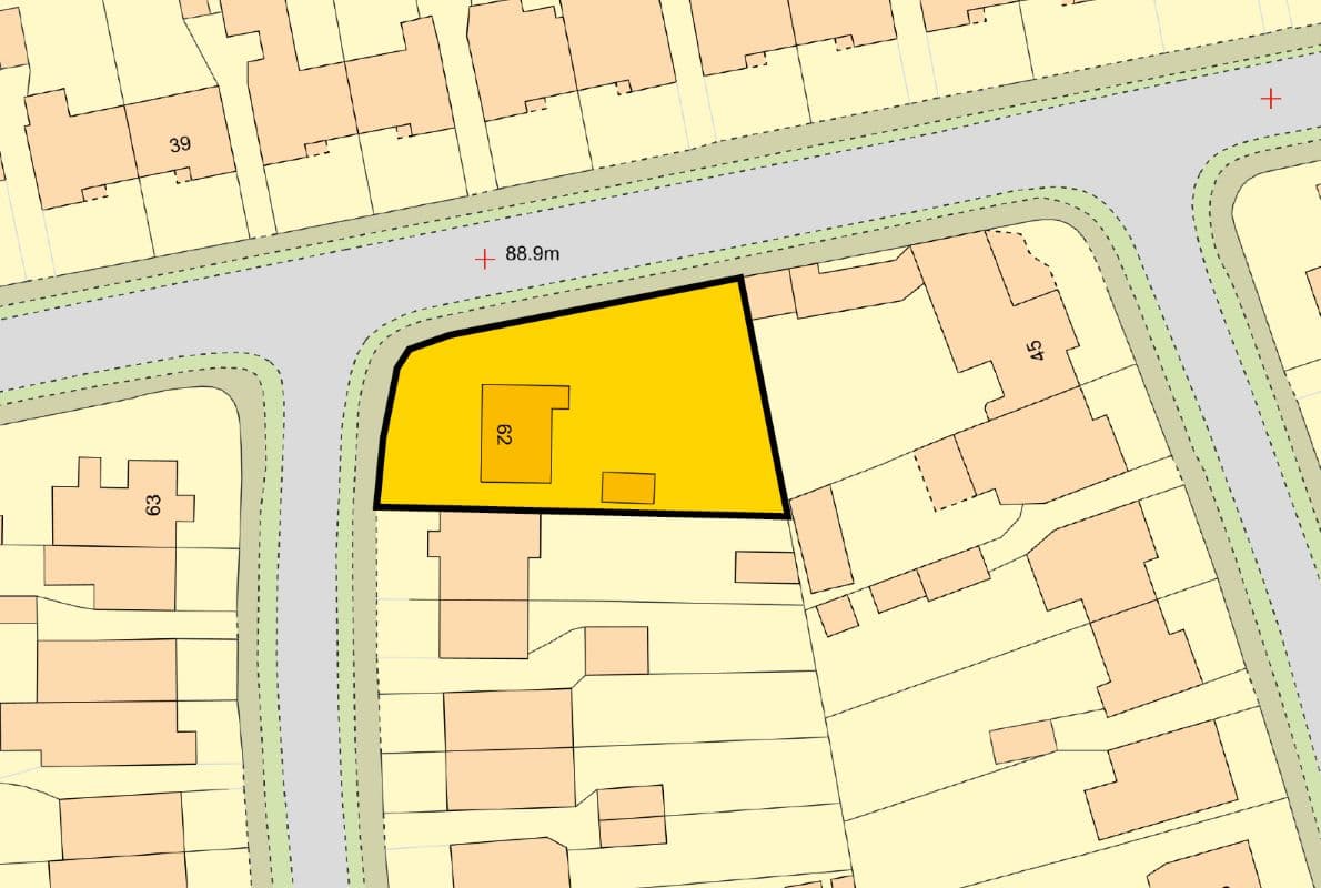 Freehold Vacant Detached Bungalow & Garage on a Corner Plot with Development Potential