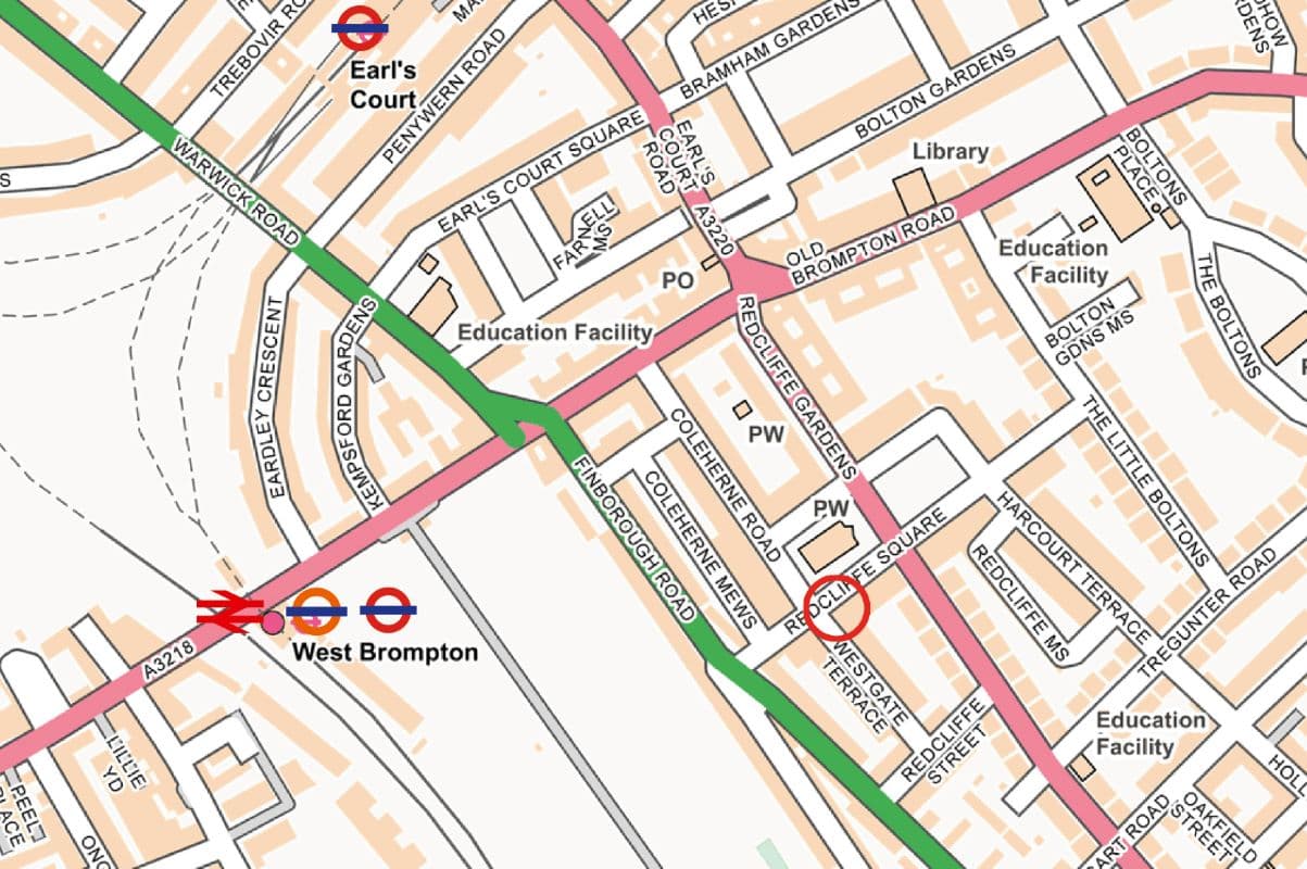 Former Public Telephone Kiosk