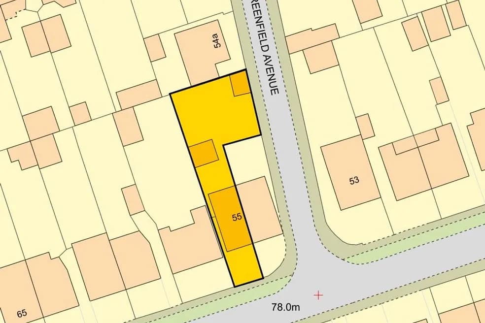 FREEHOLD VACANT NEW BUILD THREE BEDROOM BUNGALOW & REAR SITE (SEE PLANNING)