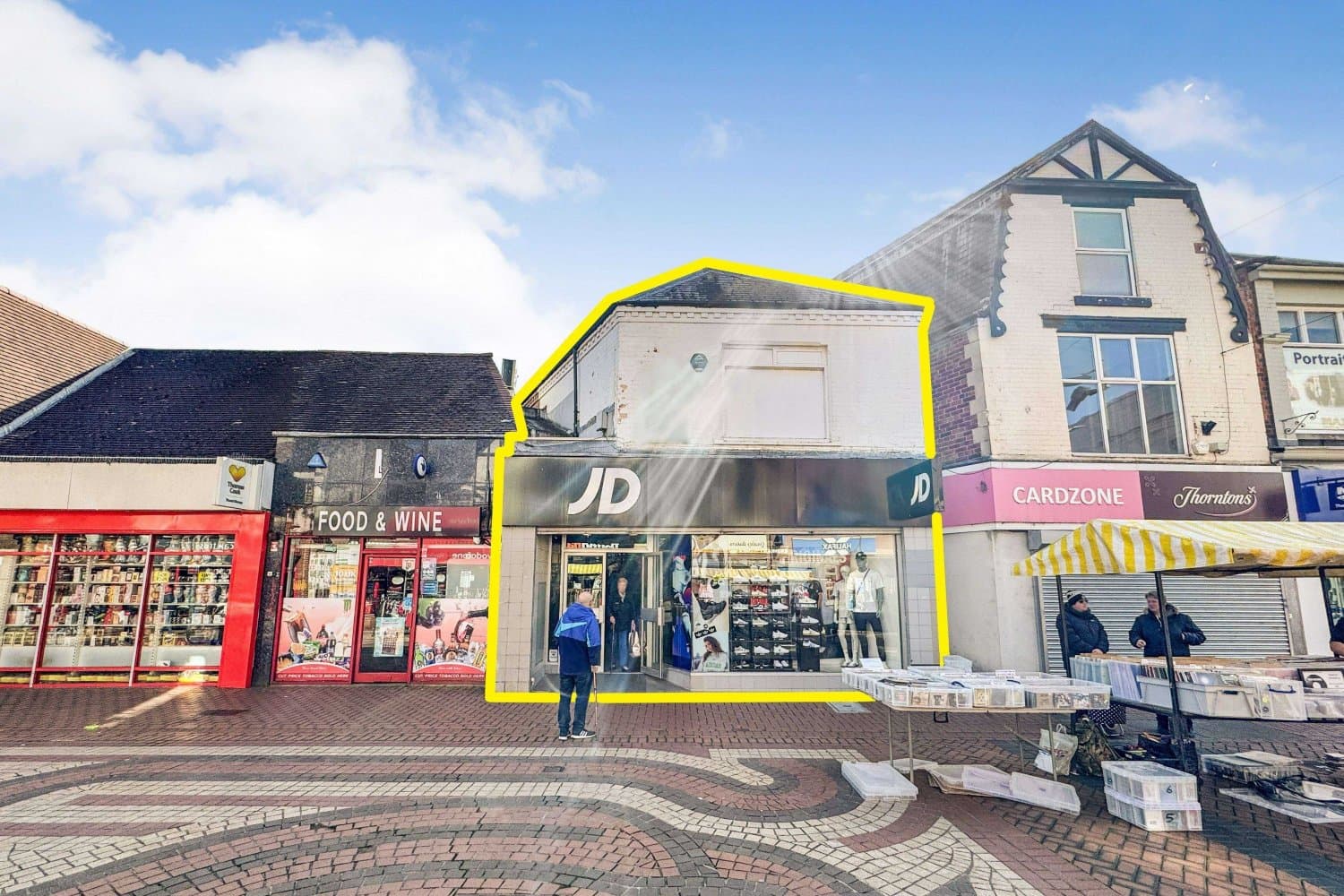 High Yielding Retail Investment Let to JD Sports