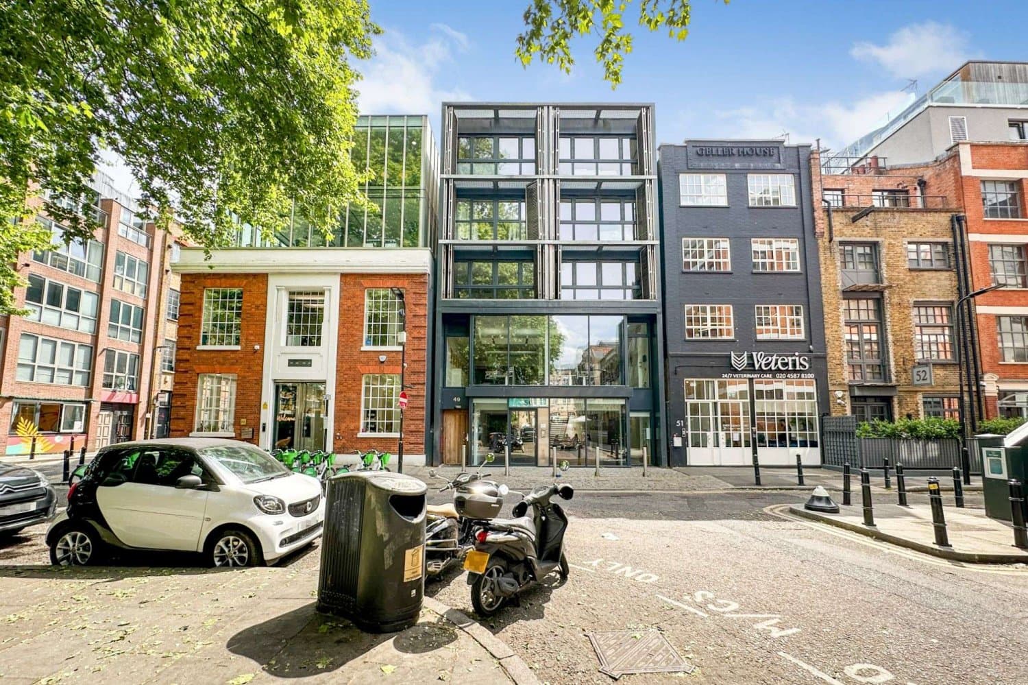 Parts of 49 and 50 Hoxton Square and 3 Rufus Street