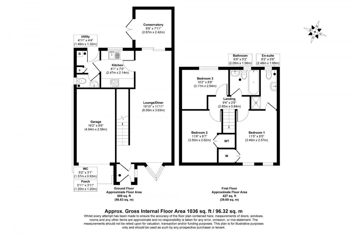 Three Bedroom Detached House