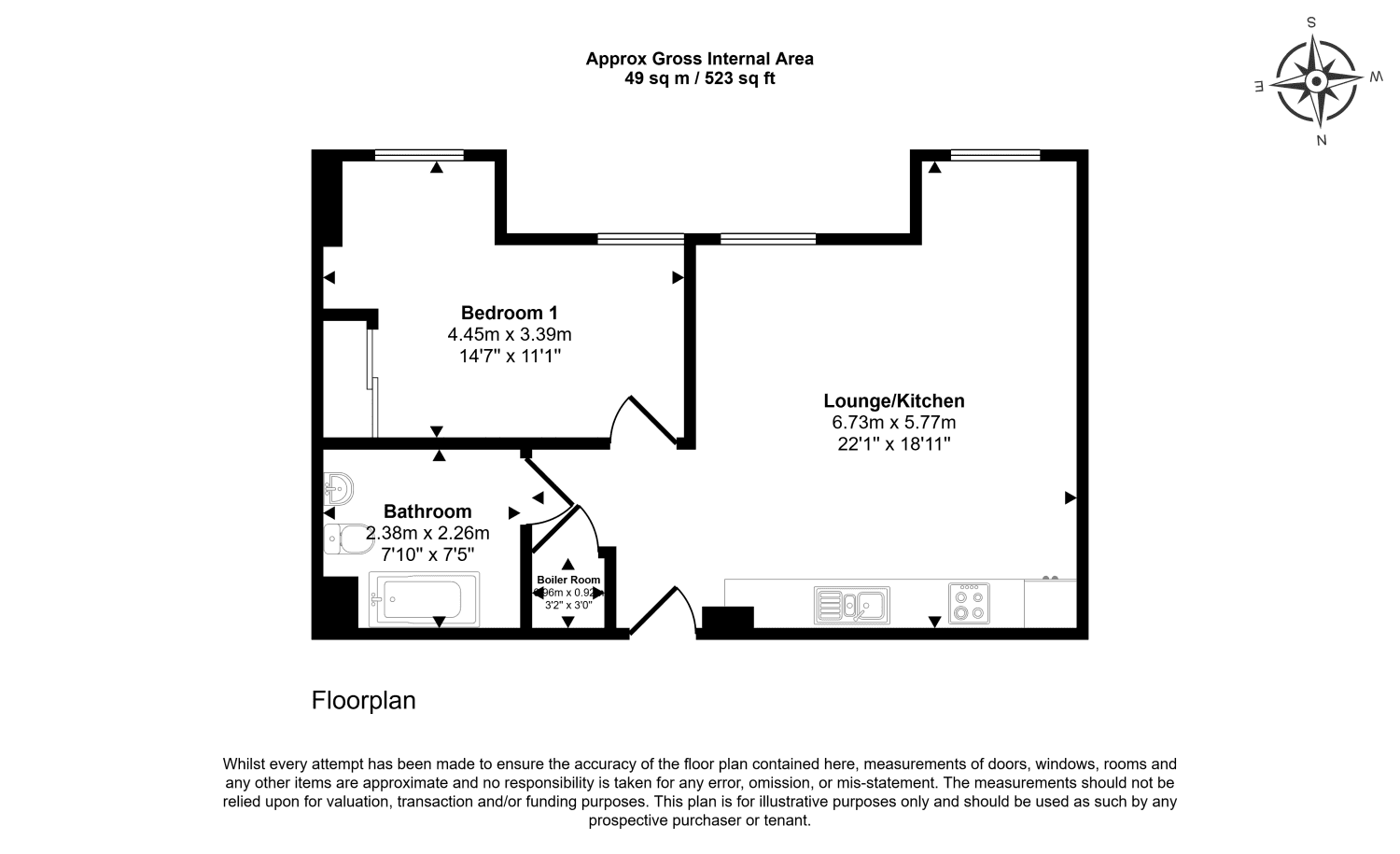 Flat 33, William Shipley House