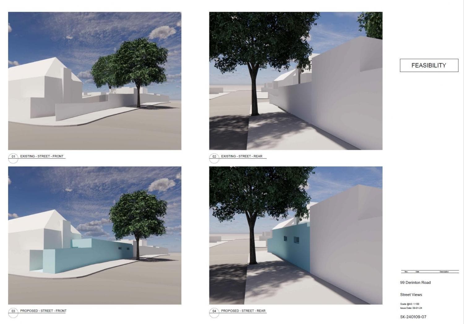 Land adjoining 99 Derinton Road