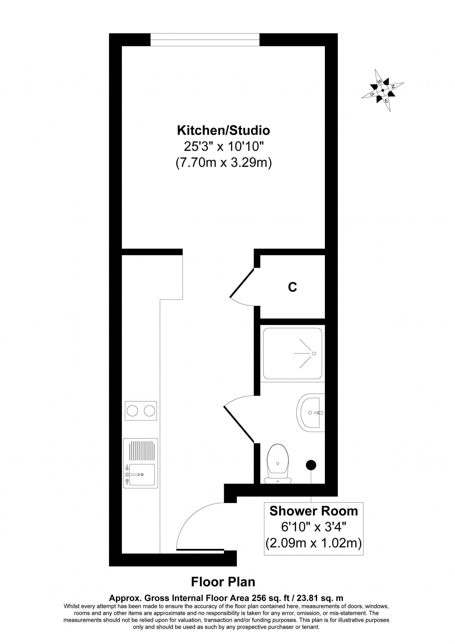 Studio Apartment at North Gate Studios