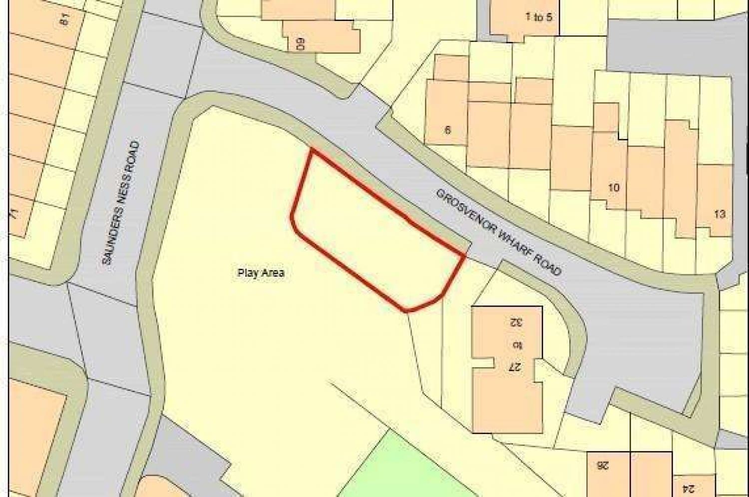 Land at Grosvenor Wharf Road