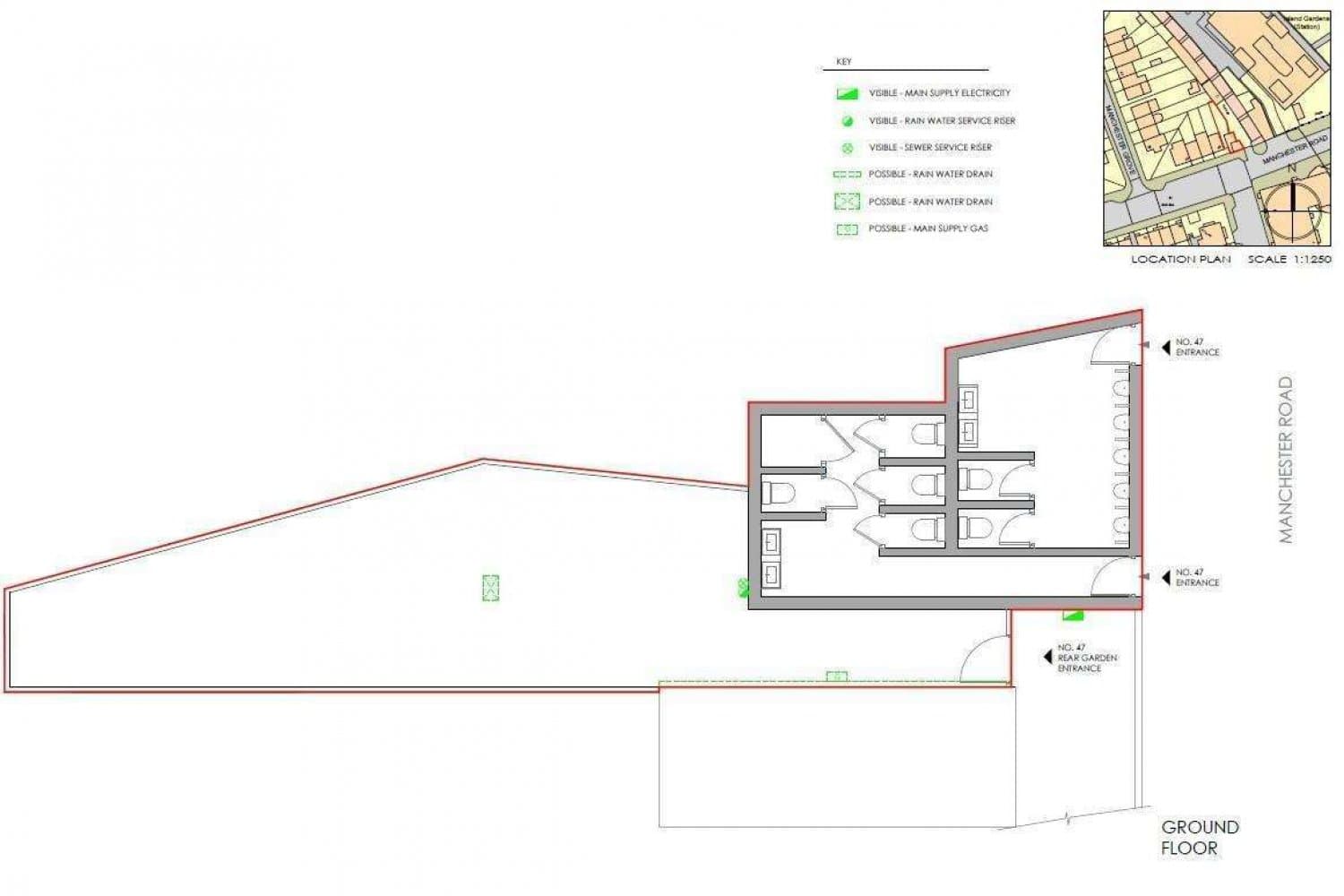 Former Public Convenience at 47 Manchester Road
