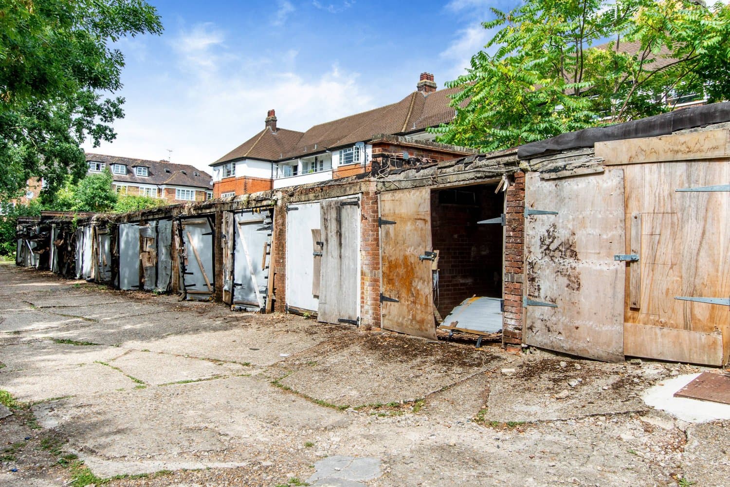 16 Lock-up Garages at Lyttelton Road