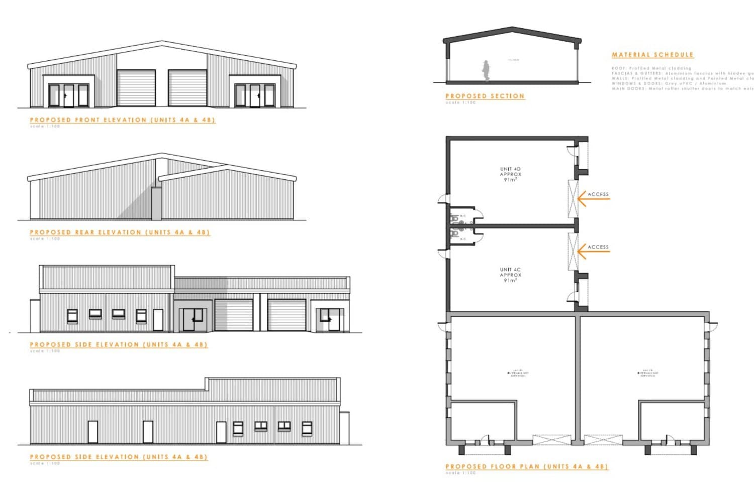 Units 4A/4B and 5A/5B