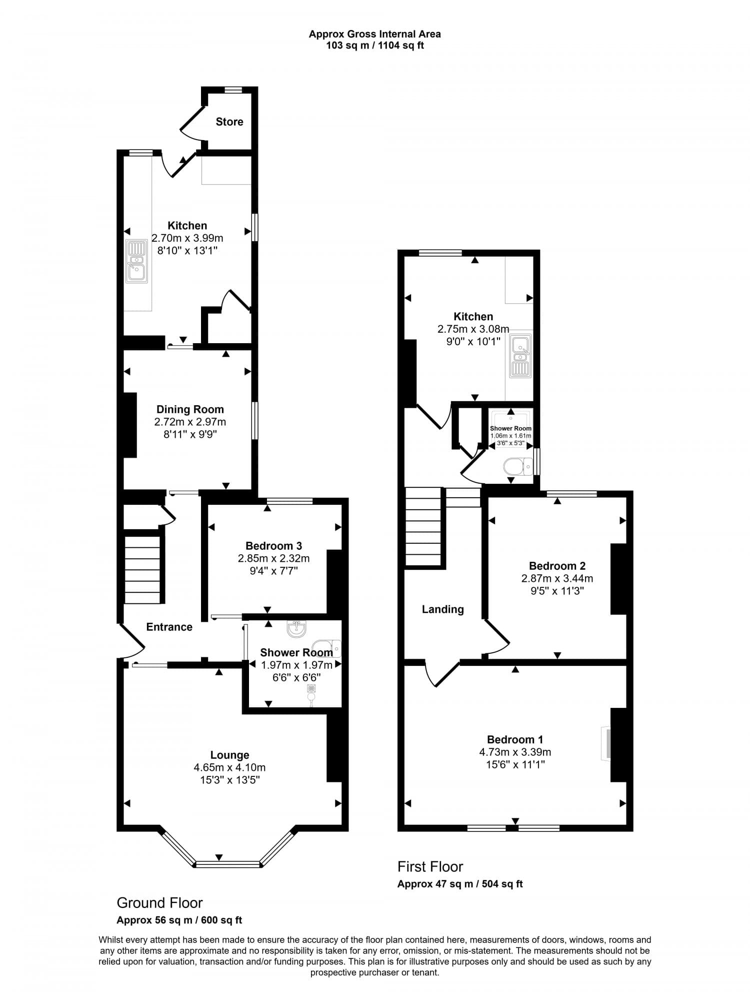Three Bedroom Victorian End-of-Terrace House