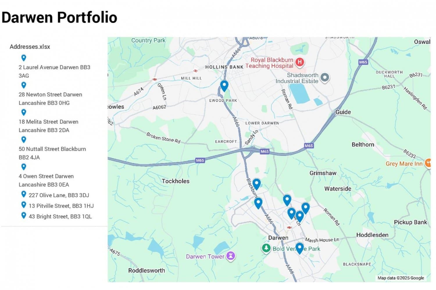 The Darwen Portfolio