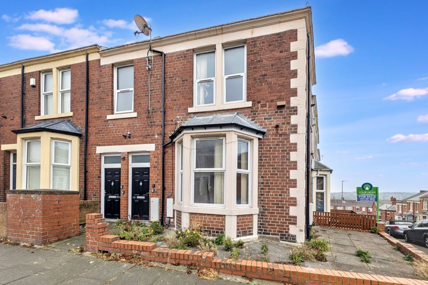 Freehold Corner Property with Two Flats