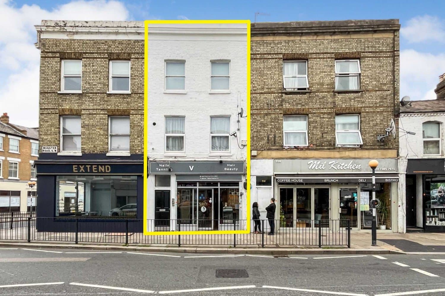 Mid Terrace Building with Vacant Shop and Flats