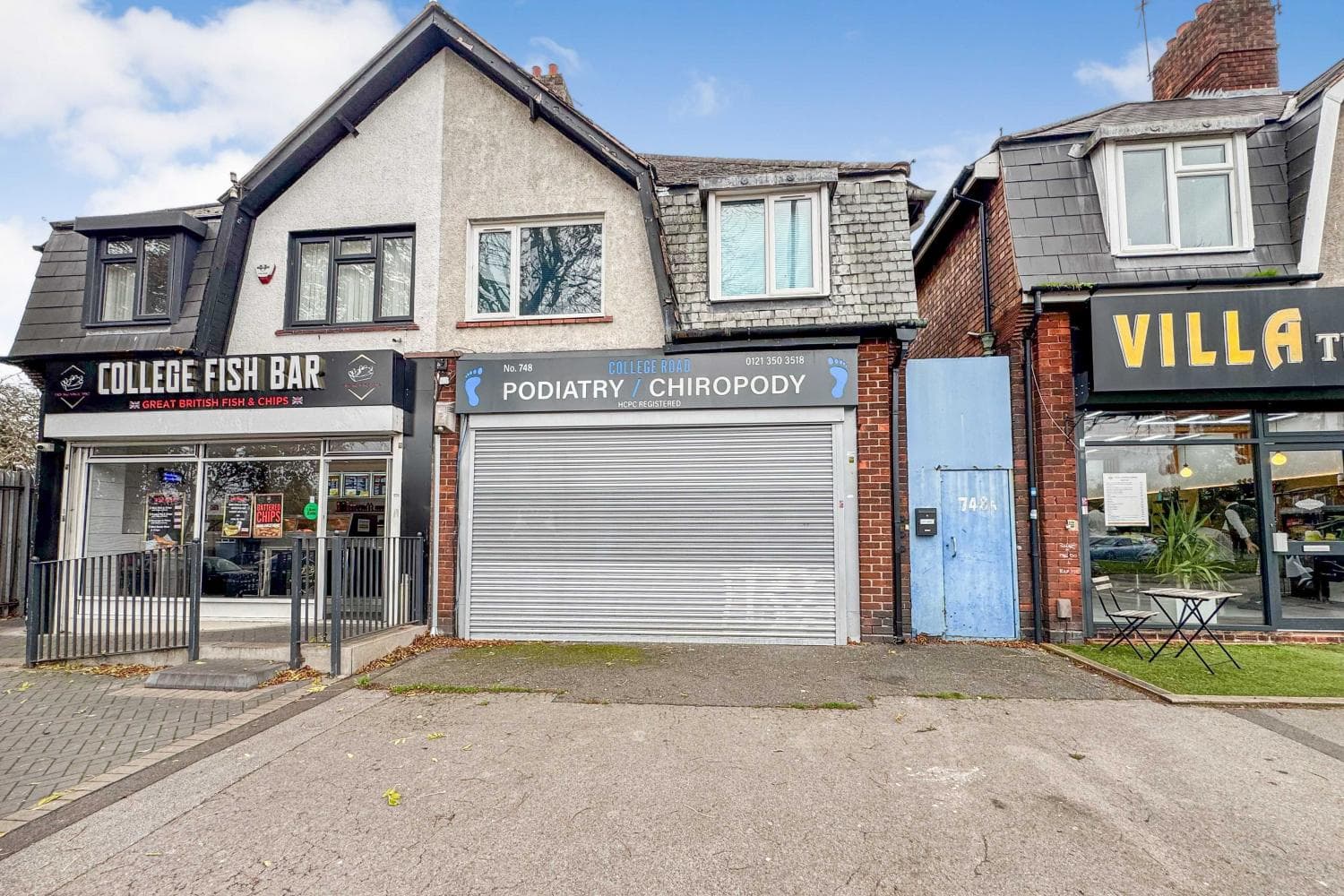 Freehold Retail Unit with Self-Contained Flat