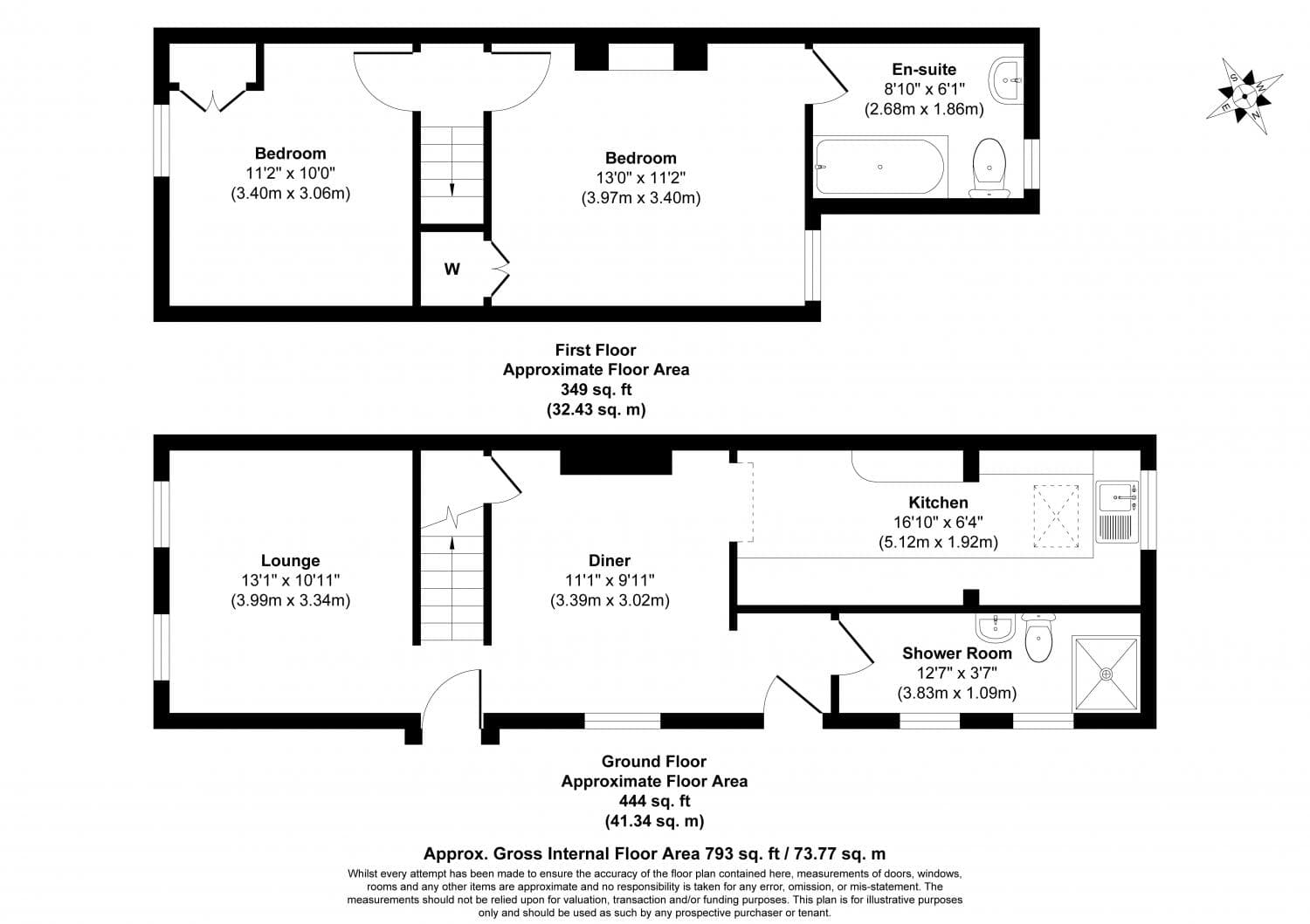 Two Bedroom Semi-Detached House