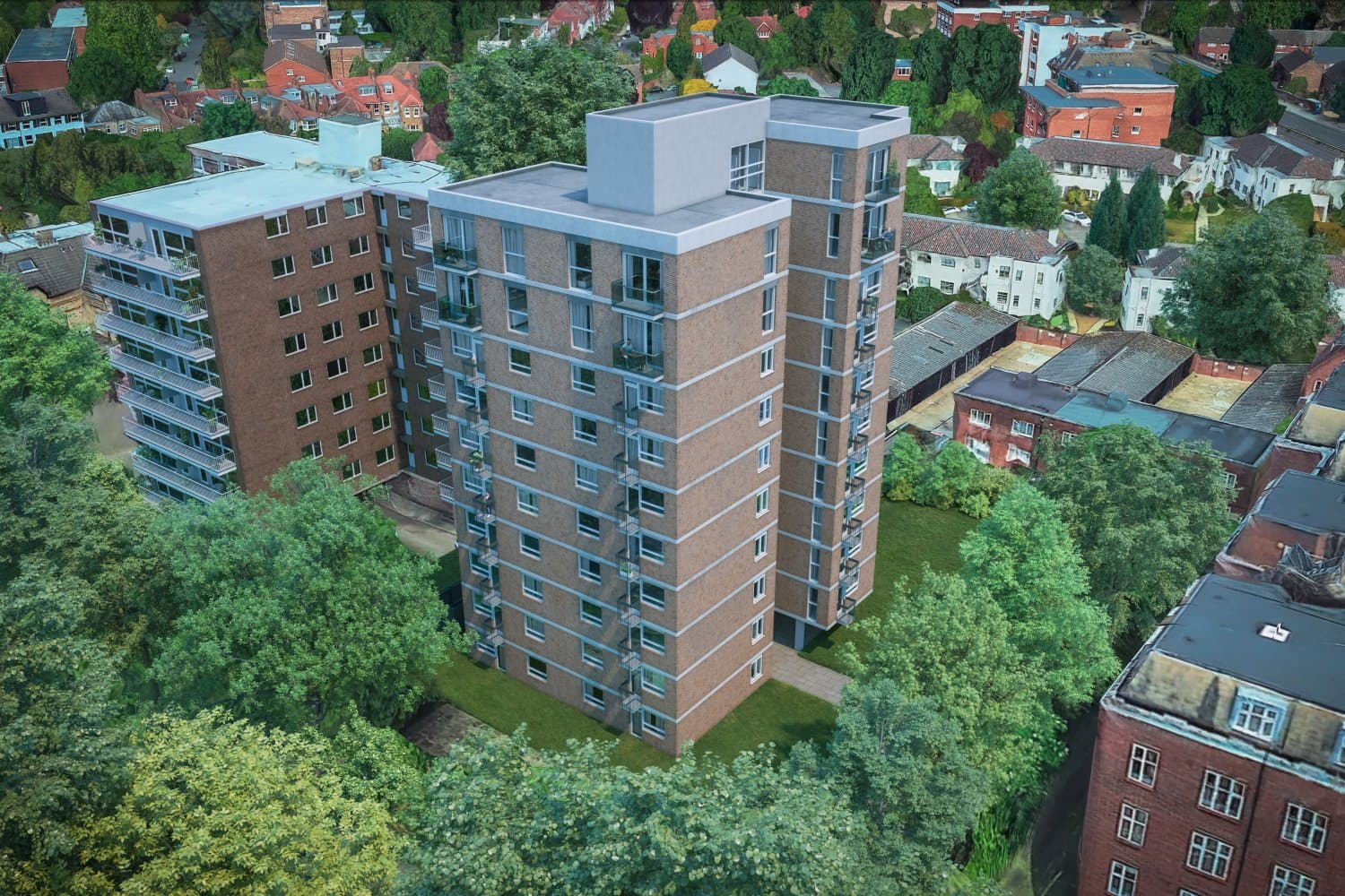 Airspace over Sylva Court