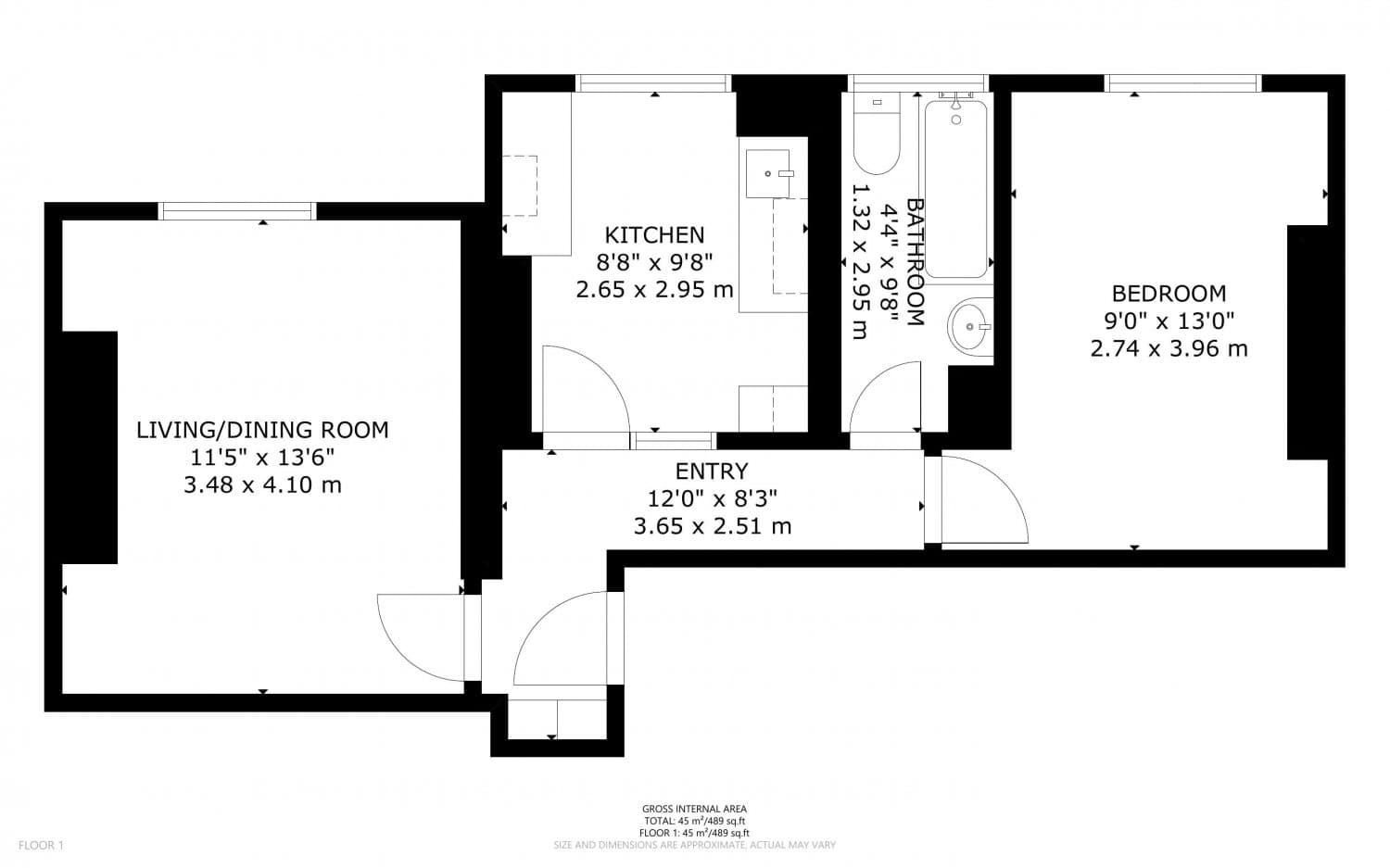 Flat 9, Block A Peabody Estate