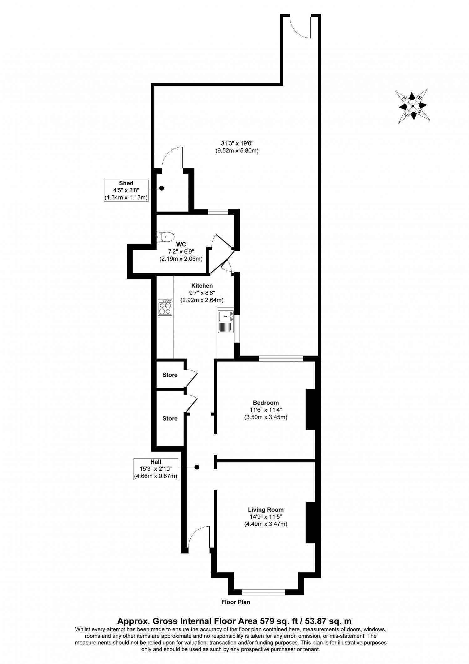 Ground Floor One Bedroom Flat