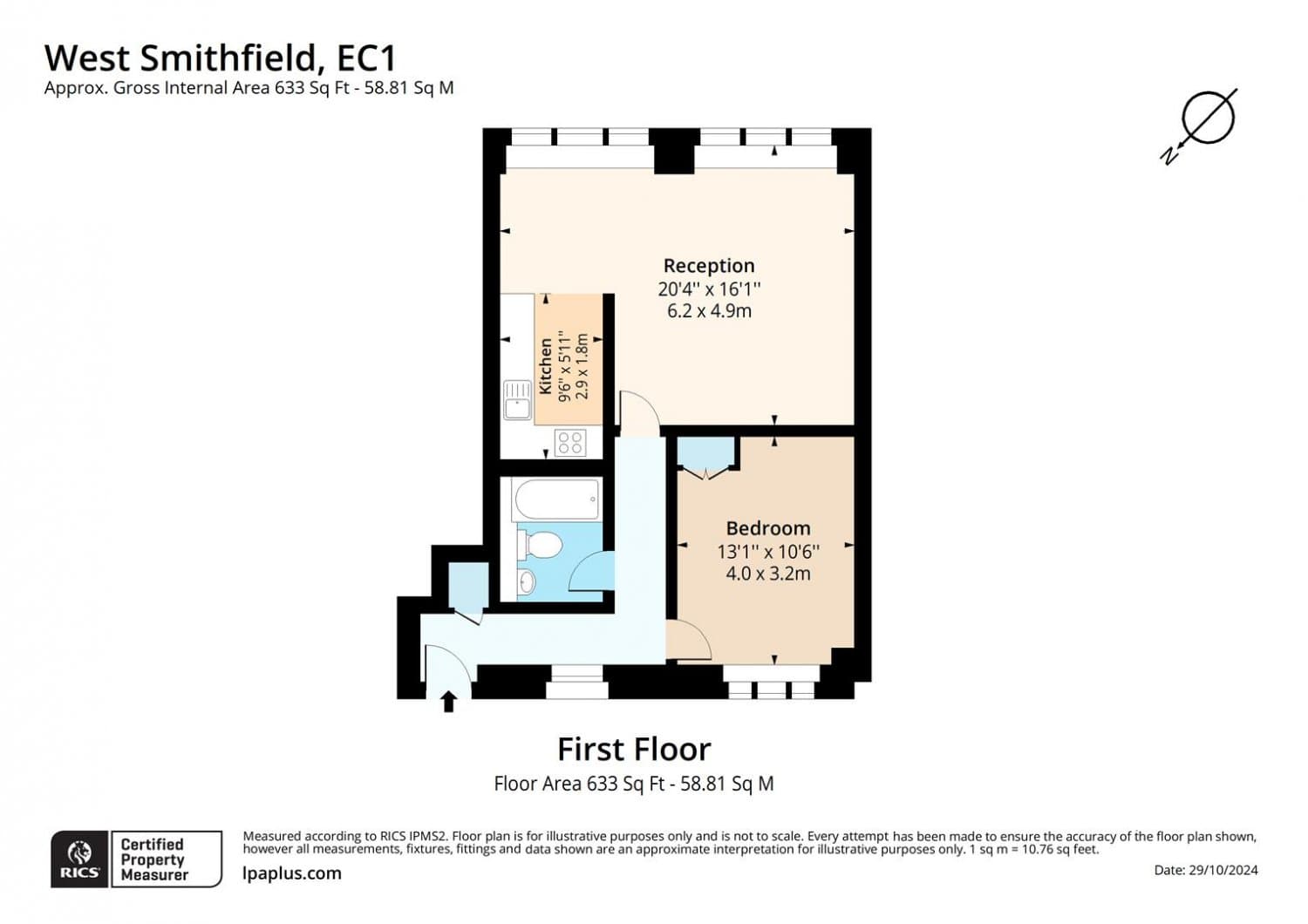 Flat 8, 11-12 West Smithfield