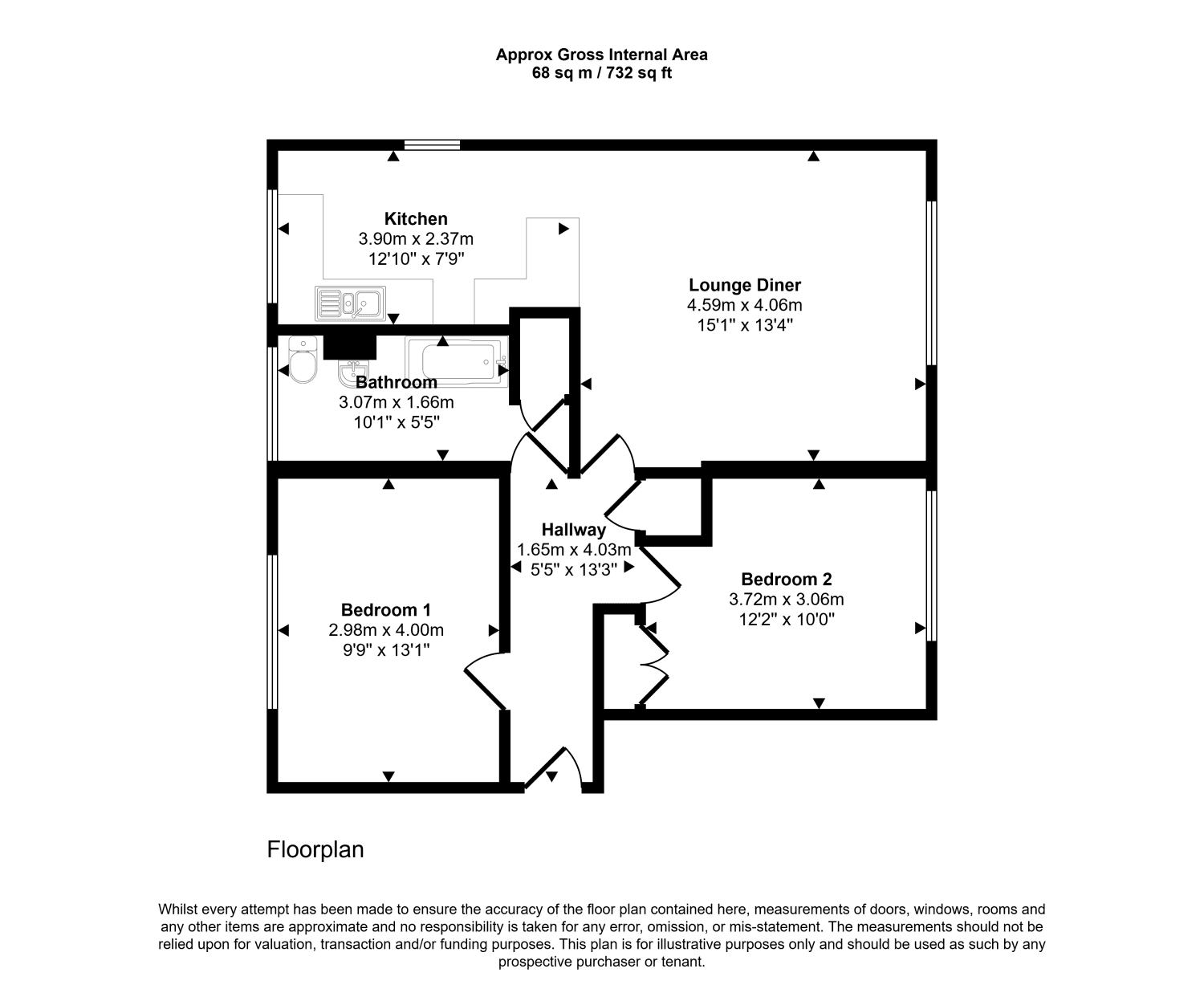 Ground Floor Flat at 21 Chenies Close