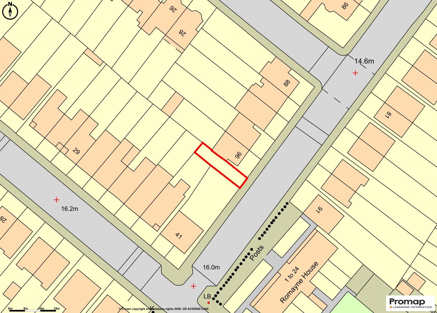 Land at 98 Bromfelde Road