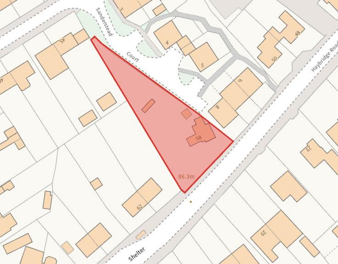 Derelict Detached House with Potential for Redevelopment