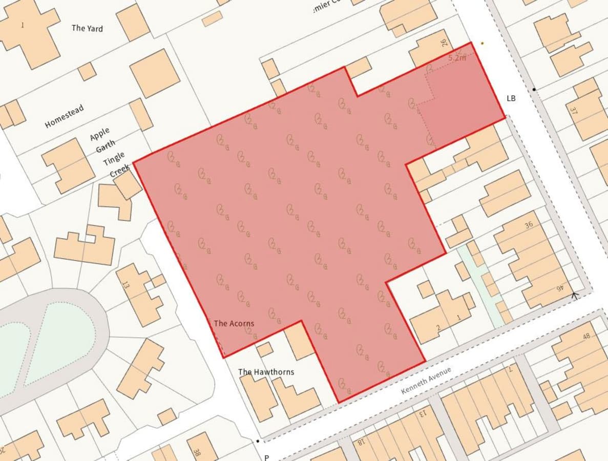 1.38 Acres of Vacant Land with Planning Potential