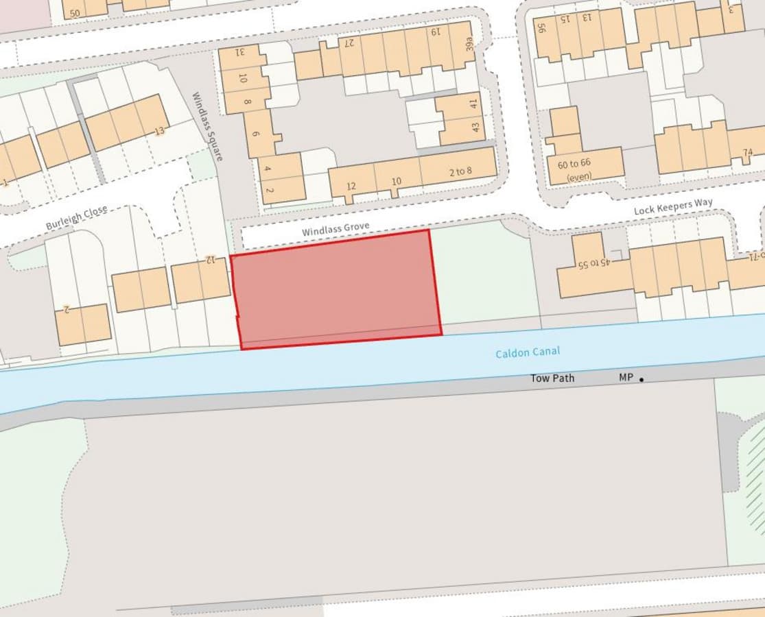 0.24 Acre of Canalside Land with Planning Consent