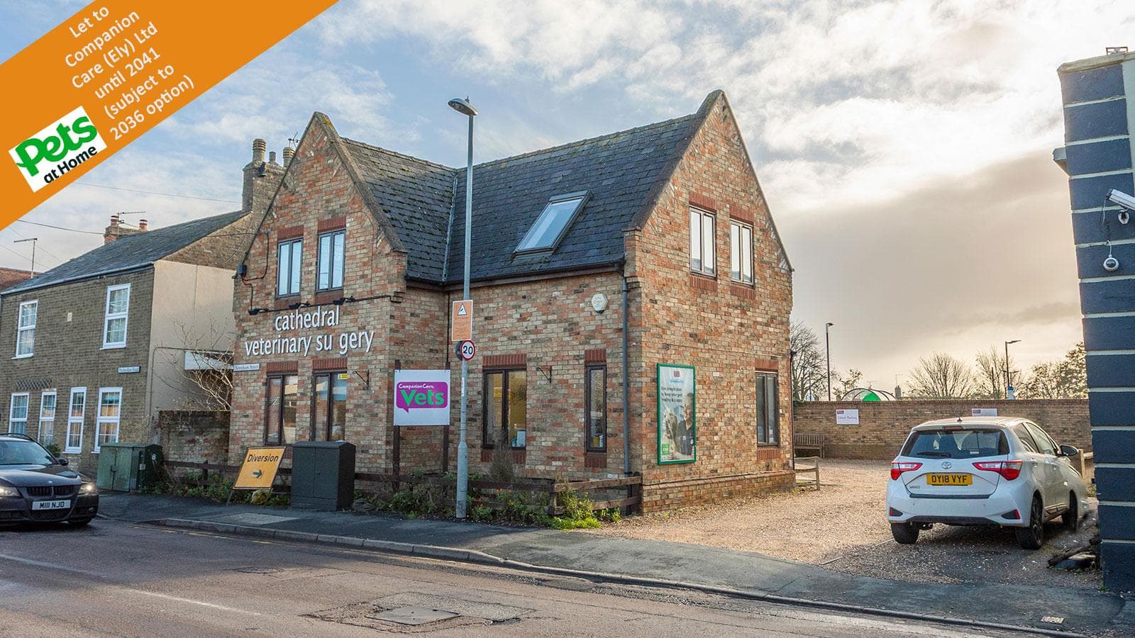 Freehold Veterinary Investment with Development Potential