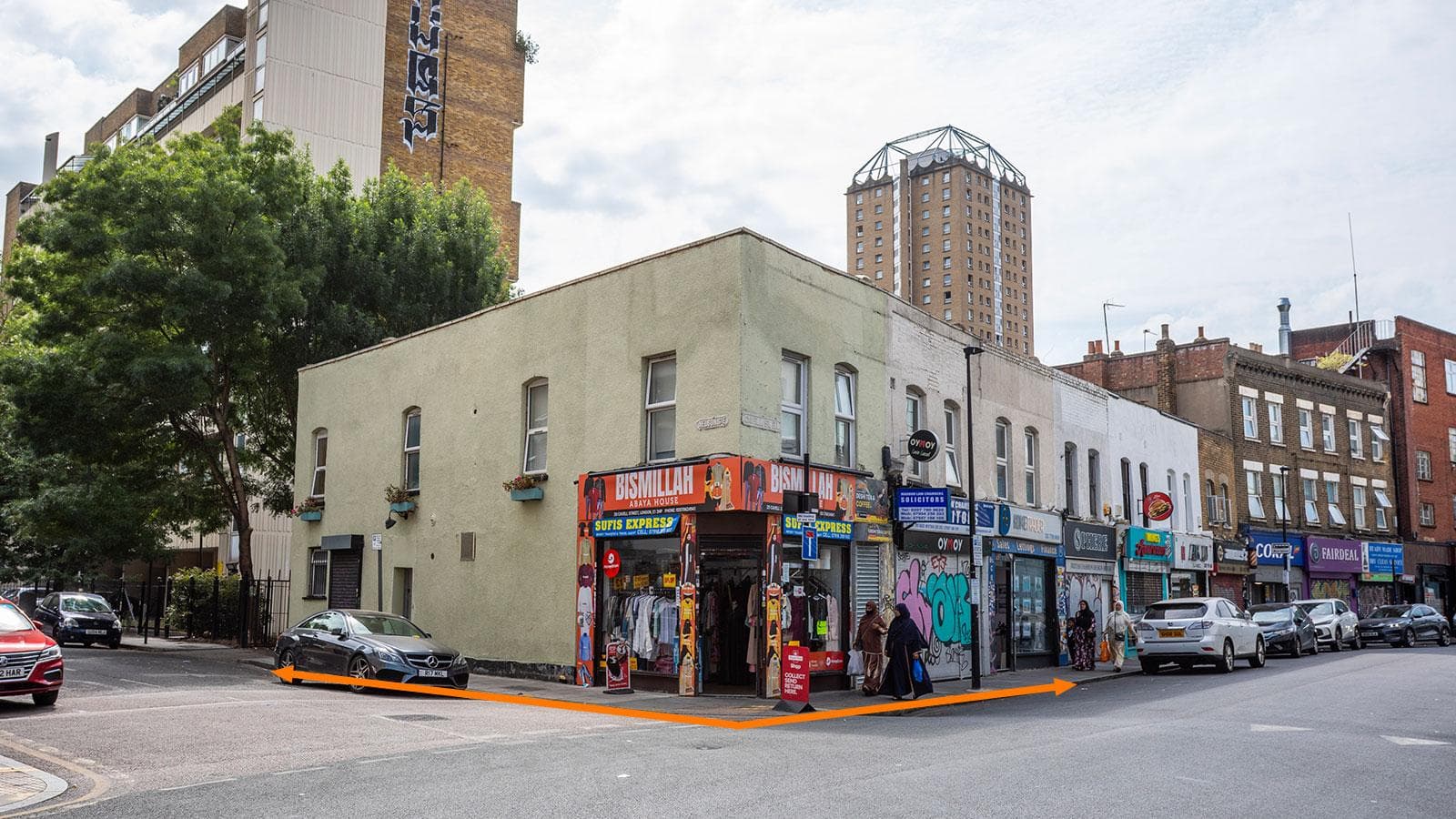 Freehold Central London Mixed Use Parade with Development Potential