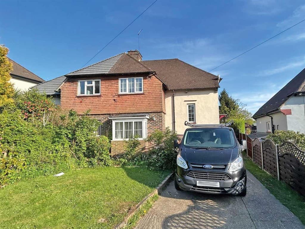 Freehold two floor semi-detached house requiring modernisation
