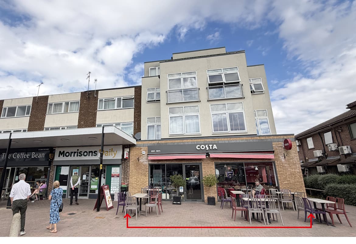 Freehold - Shop t/a Costa (plus 6 Flats sold-off)