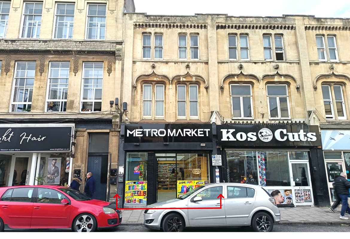 Freehold Town-Centre Shop and Four-Flat Investment