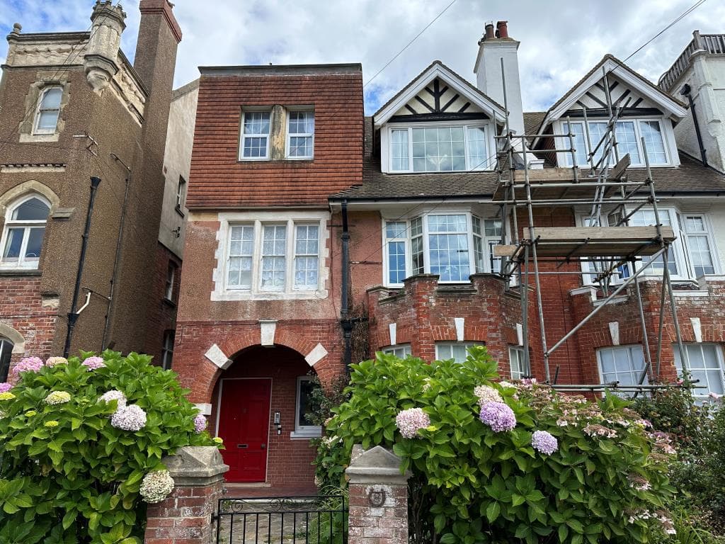 Substantial Three-Bedroom Garden Flat For Refurbishment