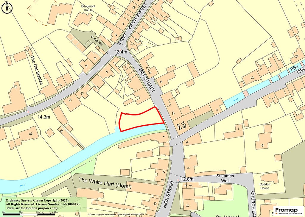 Freehold Plot Of Land In Suffolk Village