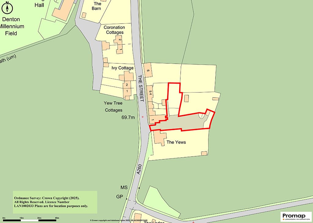 Freehold Site Including Garage And Land