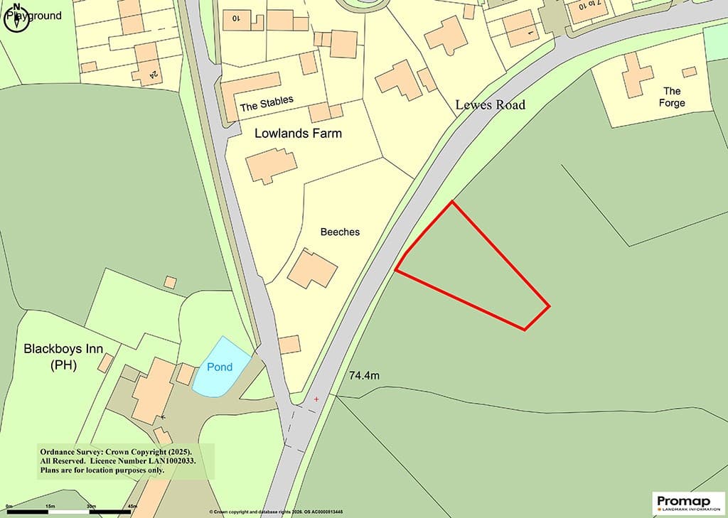 0.29 Acres Of Freehold Brownfield Land In A Village Setting