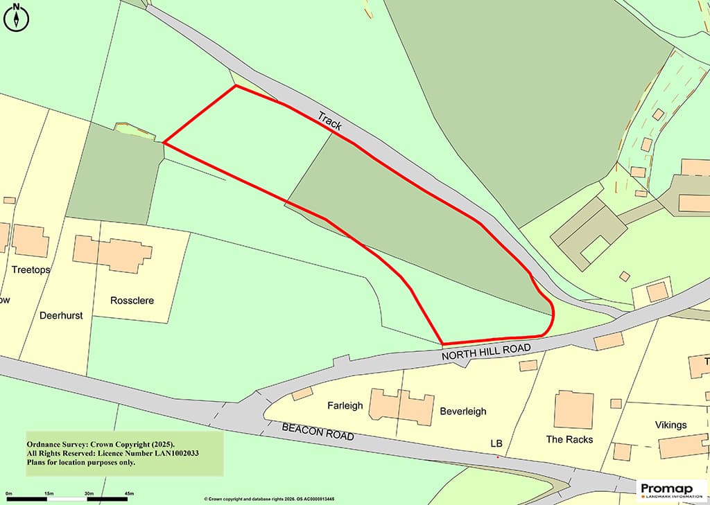 Lot 16 - Exmoor Edge Pasture With Mains Water And Views