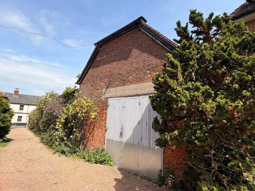 Barn Within City Walls With Planning Application Submitted For Conversion