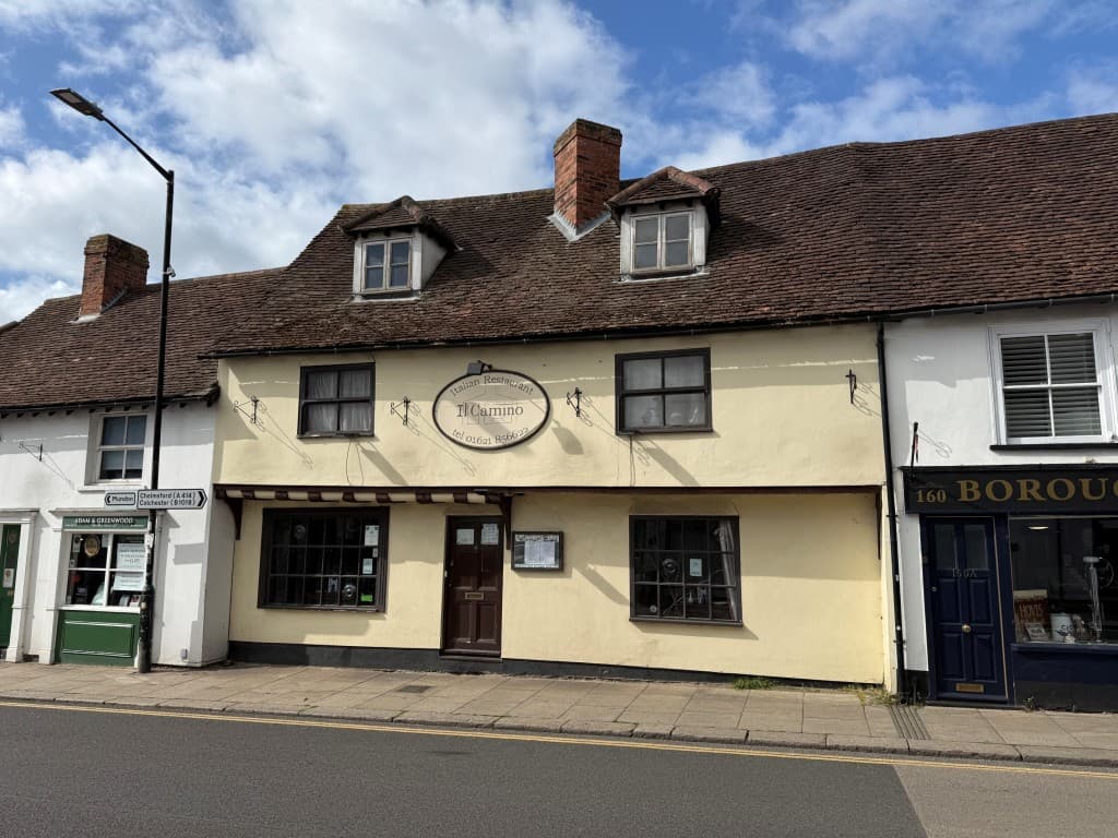 Restaurant Premises In Maldon High Street With Two Bedroom Flat Above