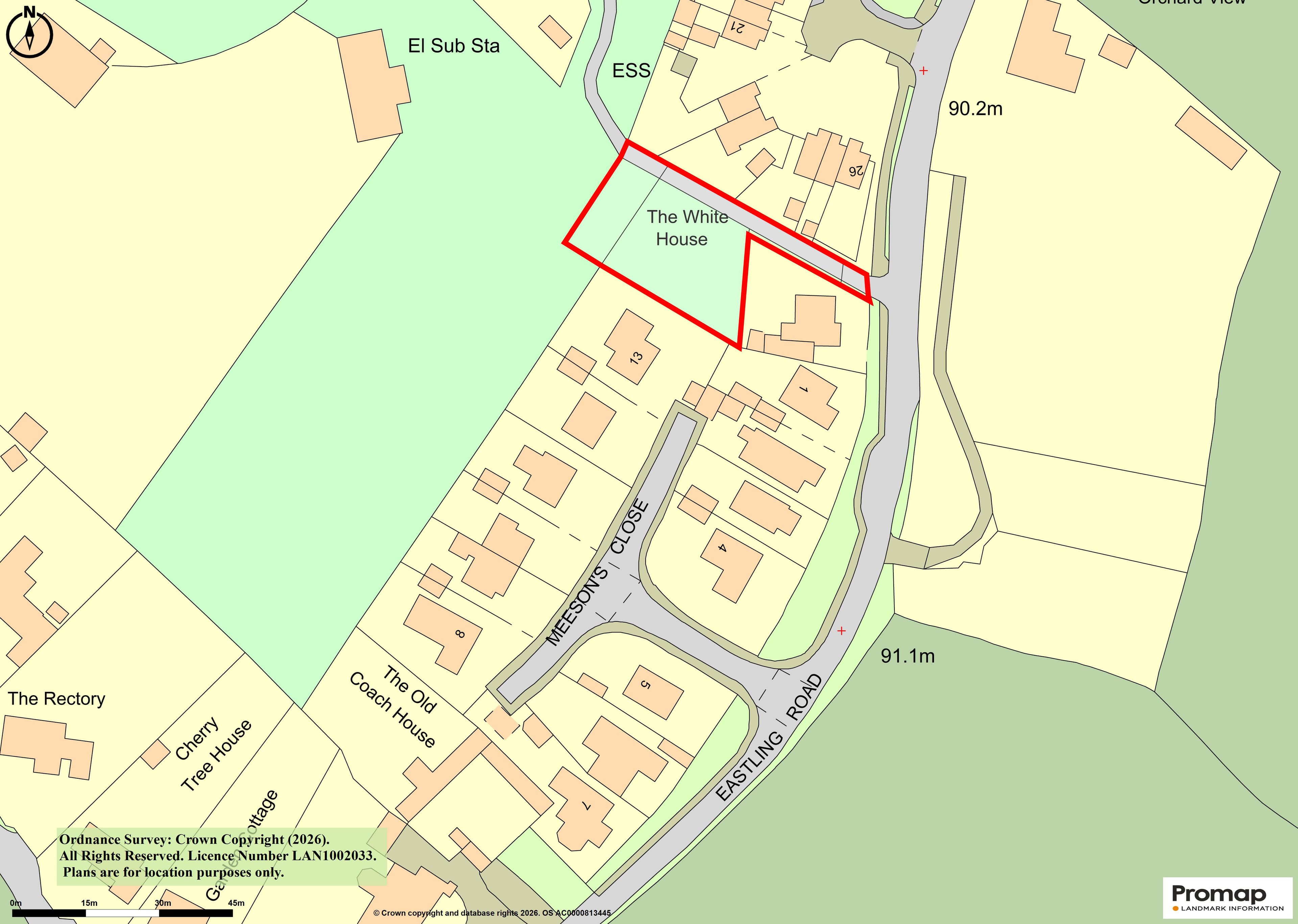 Land With Planning For Four-Bedroom Detached House