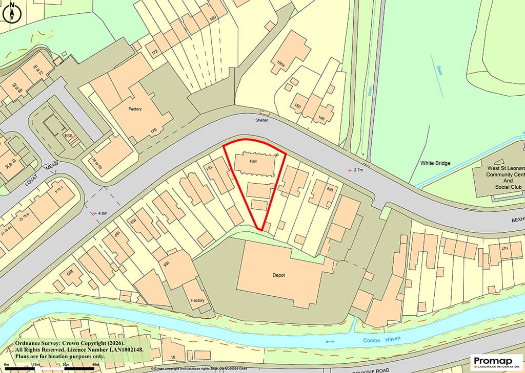 Two Detached Buildings With Potential