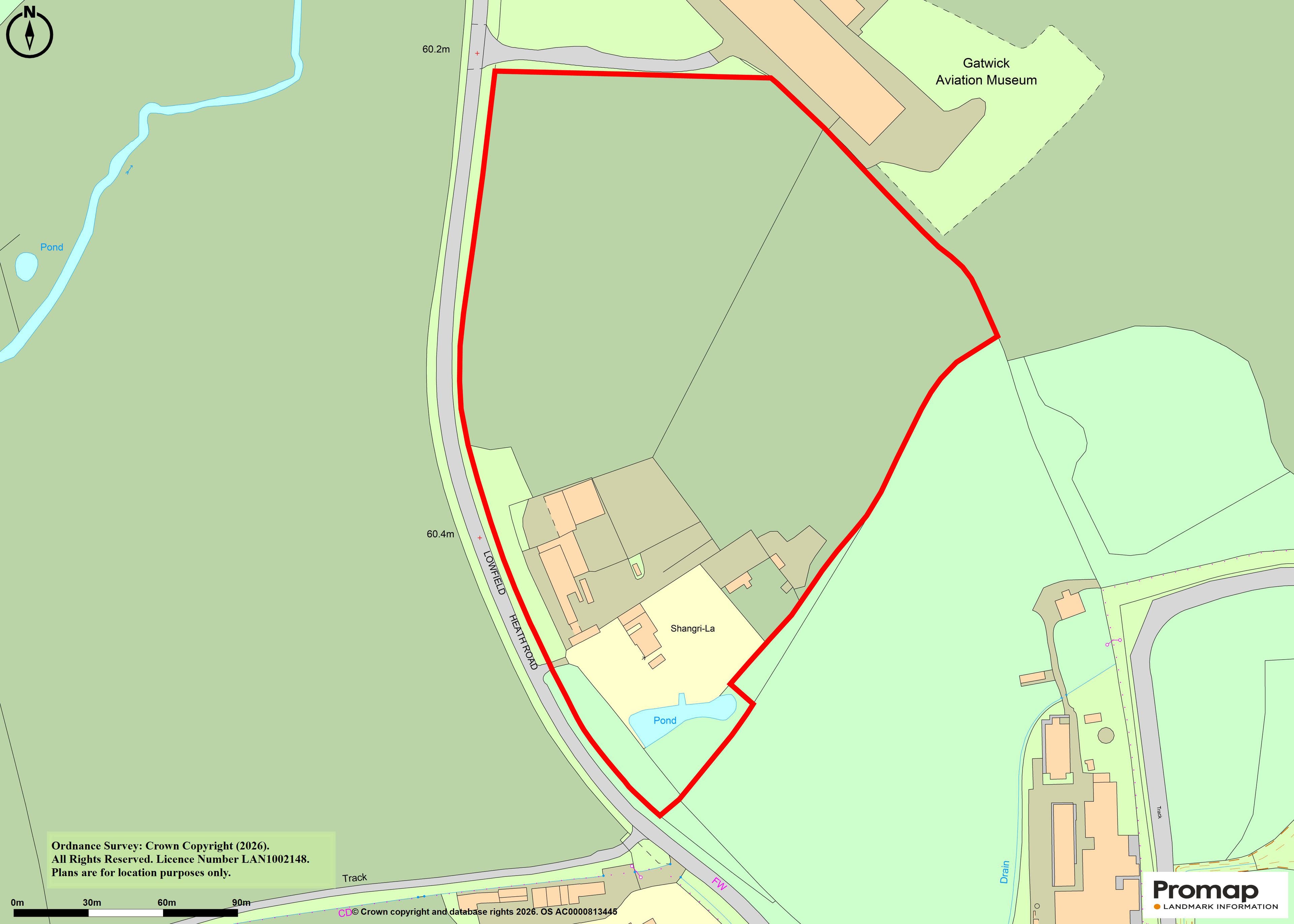 Mixed Use Site With Planning Comprising Ten Acres Adjacent Gatwick Airport