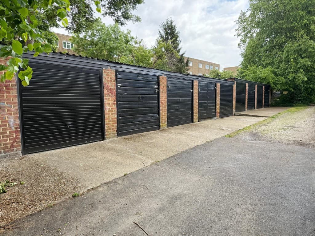 Nine Freehold Lock-Up Garages In Central Location