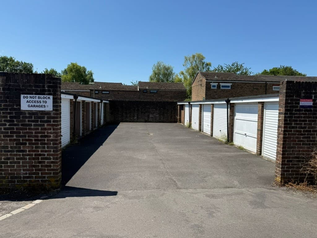 Nine Lock-Up Garages