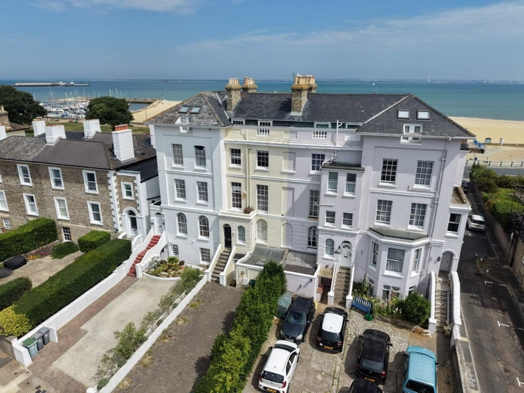 Freehold Seafront Five Storey Home With Parking And Beautiful Beach And Sea Views