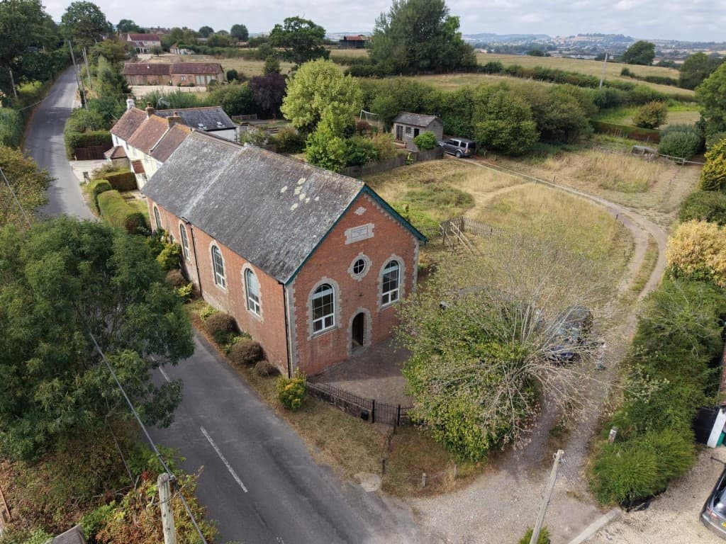 Former Methodist Chapel With Planning For Conversion To A Residential Dwelling On Plot Of 0.39 Acres