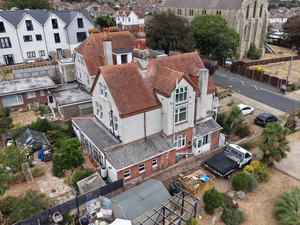 Freehold Detached Former Guest House Arranged As Four Flats On Good Size Plot With Parking