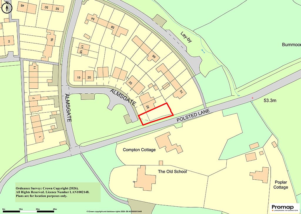 Building Plot In Established Residential Location